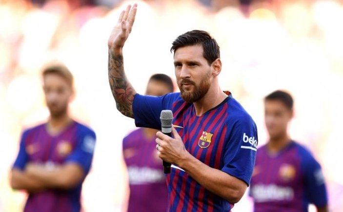 Messi'den taraftara Şampiyonlar Ligi sözü