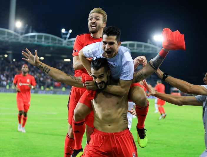 Beşiktaş Avusturya'da son dakikada turladı