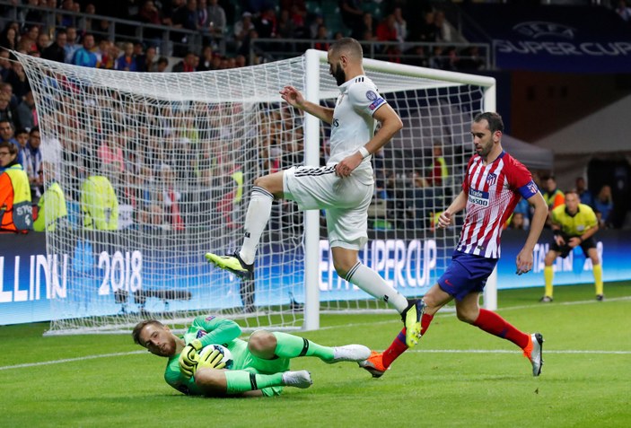 Real Madrid'i yenen Atletico Madrid, Süper Kupa'yı aldı