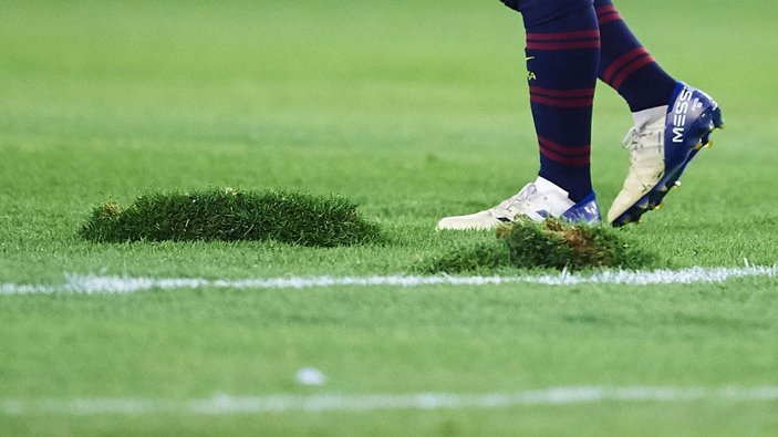 Valladolid-Barcelona maçına zemin damgası
