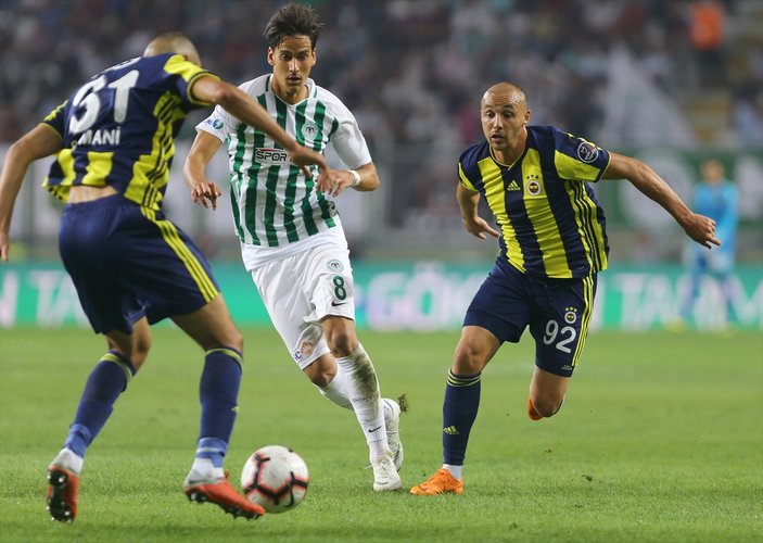 Fenerabahçe derbi öncesi Konyaspor'u yendi