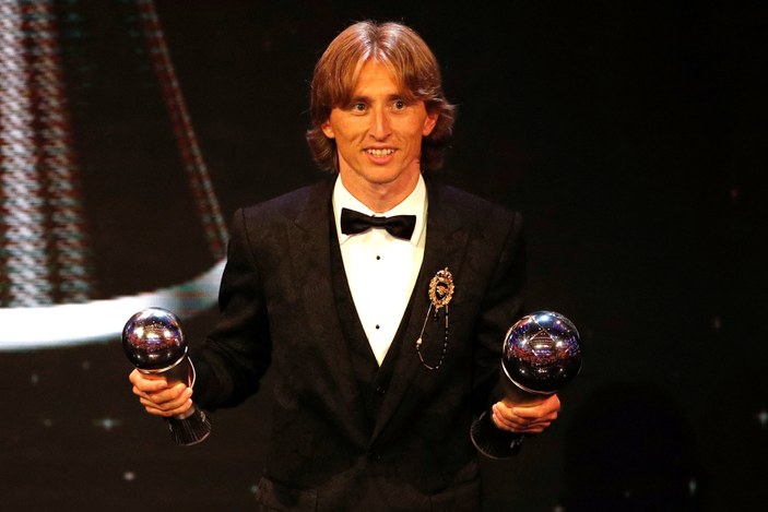 Yılın futbolcusu Modric oldu