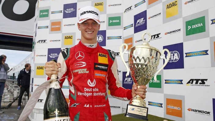 Schumacher'in oğlu Avrupa Şampiyonu oldu