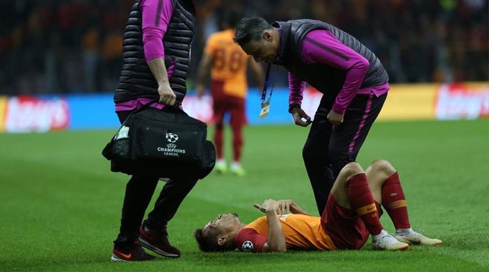 Galatasaray'da derbi öncesi sakat futbolcular