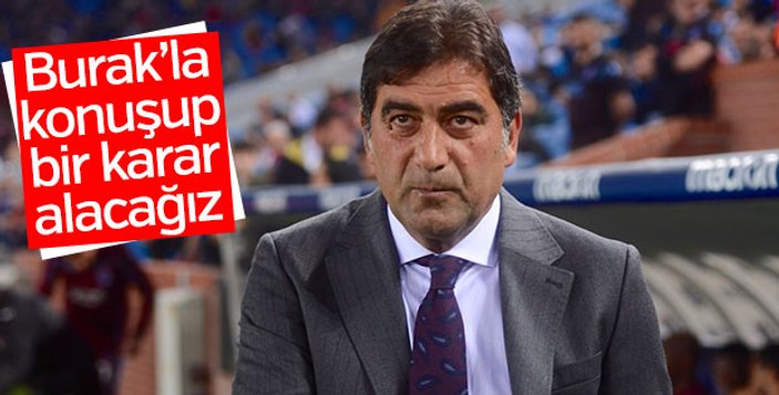 Burak Trabzonspor ile bağlarını kopardı