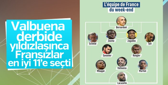 Valbuena, UEFA'nın 11'ine seçildi