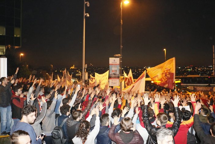 Galatasaray taraftarından TFF'ye tepki