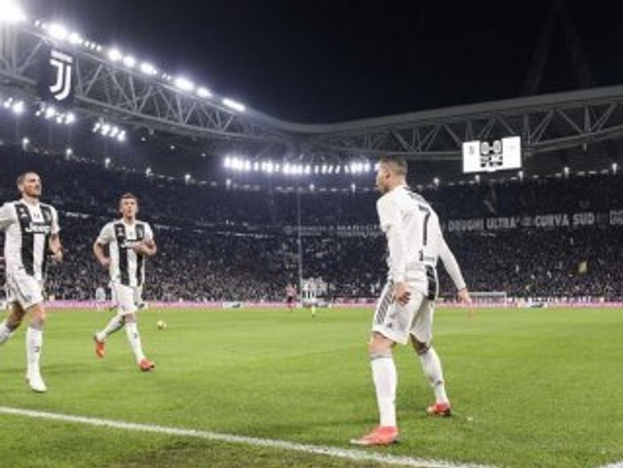 Ronaldo açıldı Juventus kazandı