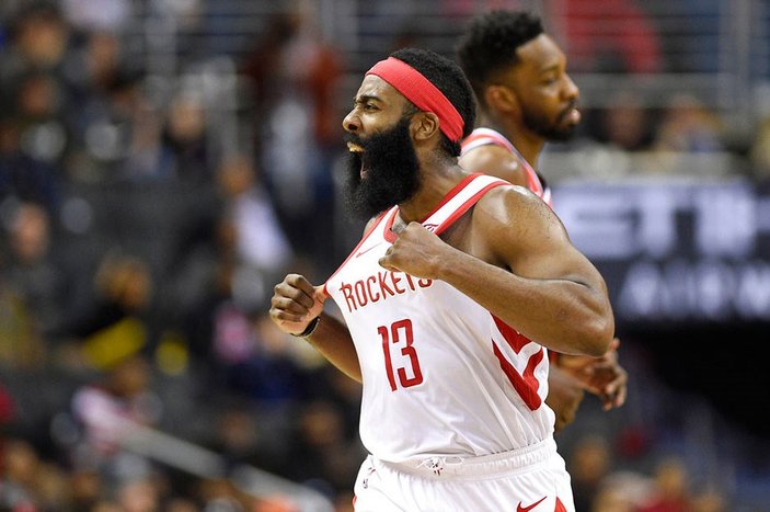 Harden'ın 54 sayısı Houstan'a galibiyeti getirmedi