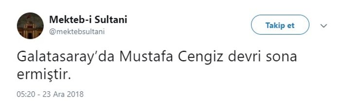 Taraftardan Mustafa Cengiz'e: İstifa et