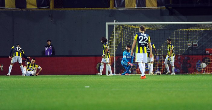 Fenerbahçe Türkiye Kupası'nda Ümraniyespor'a yenildi