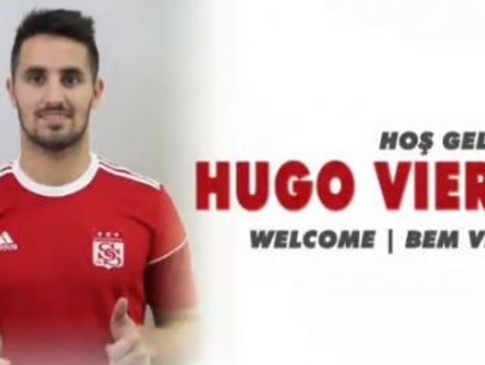 Sivasspor, Hugo Vieira'yı resmen duyurdu