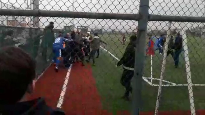 Kahramanmaraş'ta amatör lig maçında kavga