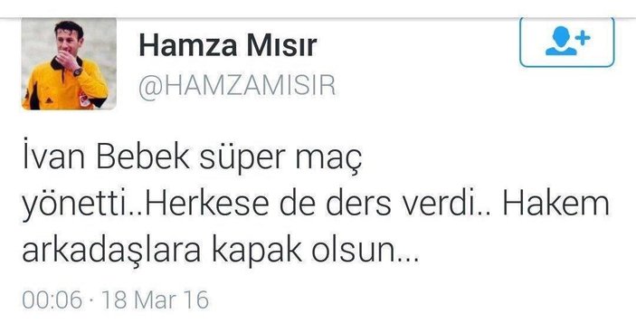 MHK üyesi Hamza Mısır'ın tweetleri tepki topladı
