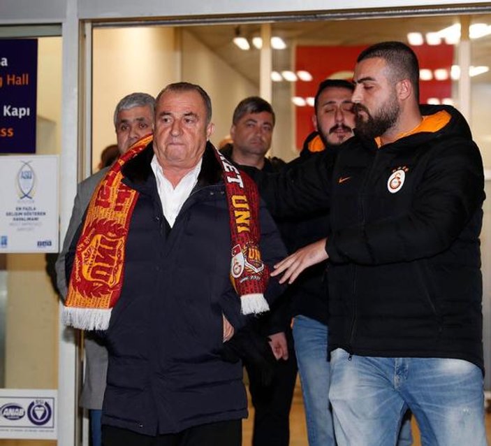 Galatasaray'a moral karşılaması