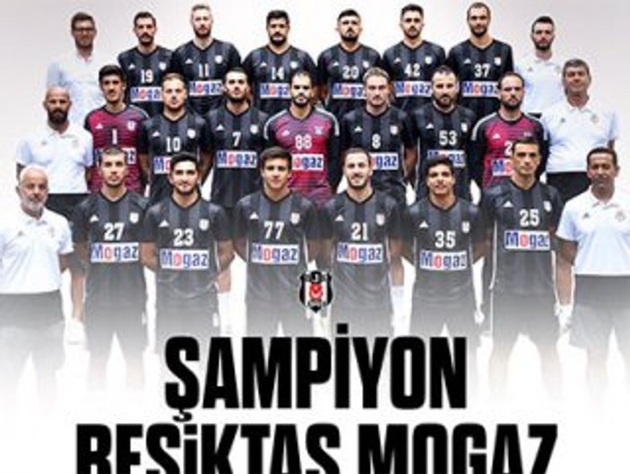Beşiktaş hentbolda üst üste 11. kez şampiyon oldu