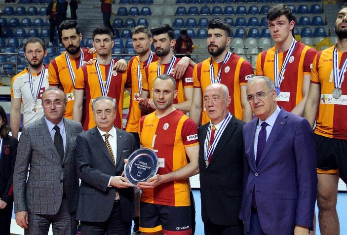 Galatasaray Erkek Voleybol Takımı Avrupa ikincisi