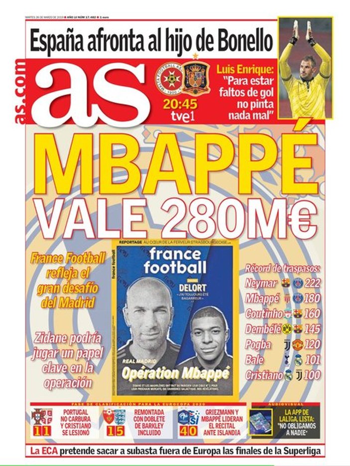 Real Madrid, Mbappe için PSG'ye rekor teklifte bulunacak
