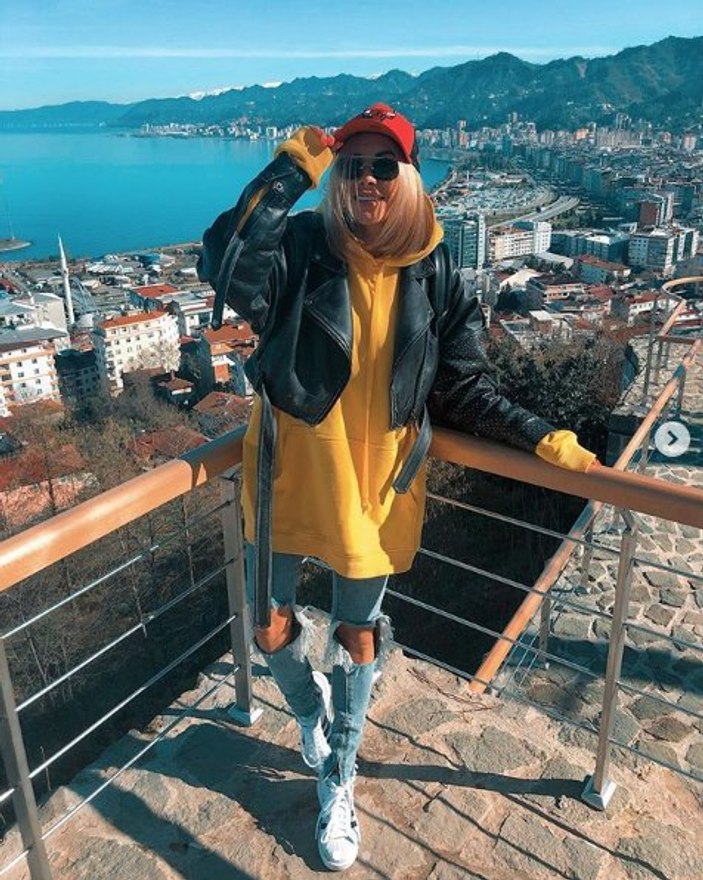 Irina Morozyuk Rize'de tarzını değiştirdi