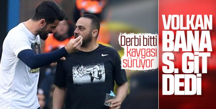 Volkan Demirel: Hasan Şaş'a küfretmedim