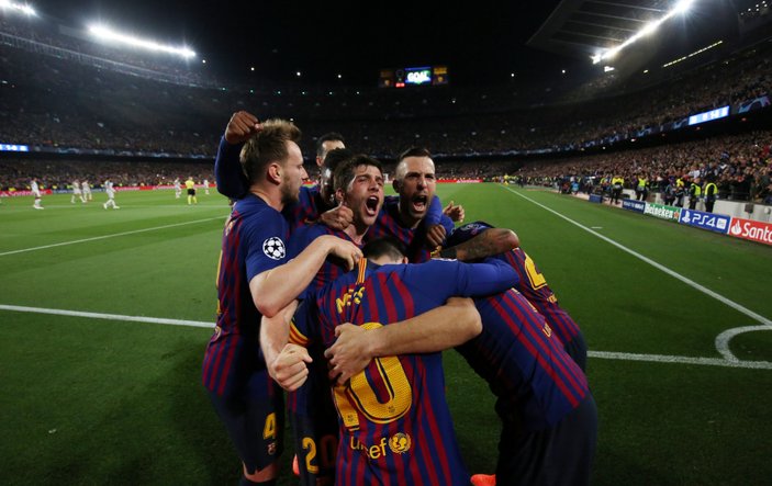 Barcelona Liverpool'u 3 golle devirdi