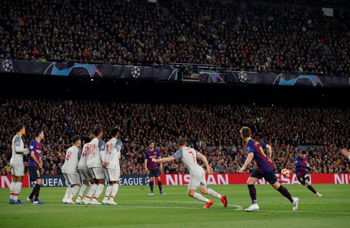 Barcelona Liverpool'u 3 golle devirdi