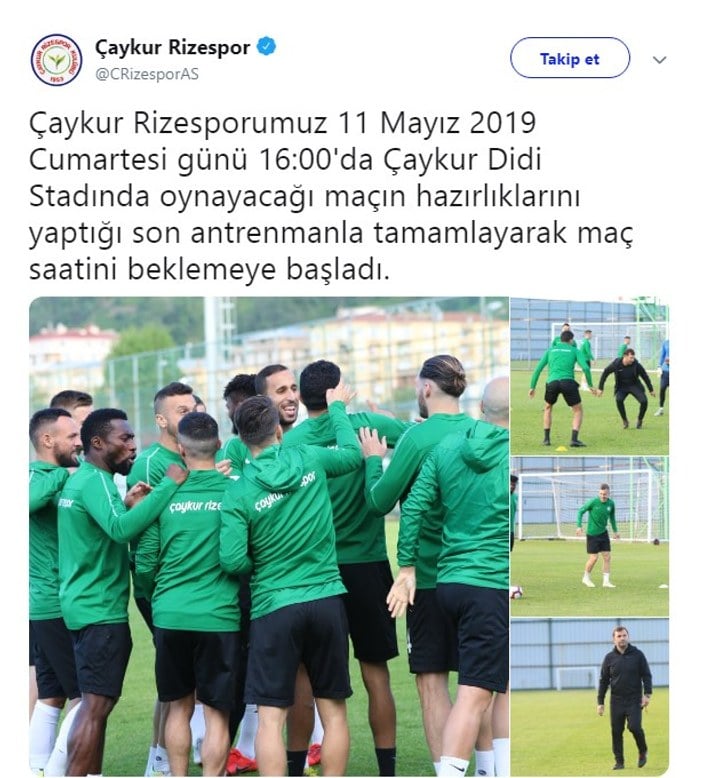 Ç.Rizespor-Galatasaray maçının muhtemel 11'leri