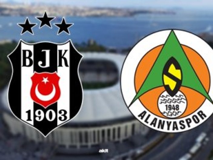 Beşiktaş-Alanyaspor maçının muhtemel 11'leri