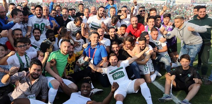 Denizlispor Spor Toto 1. Lig'i şampiyon bitirdi