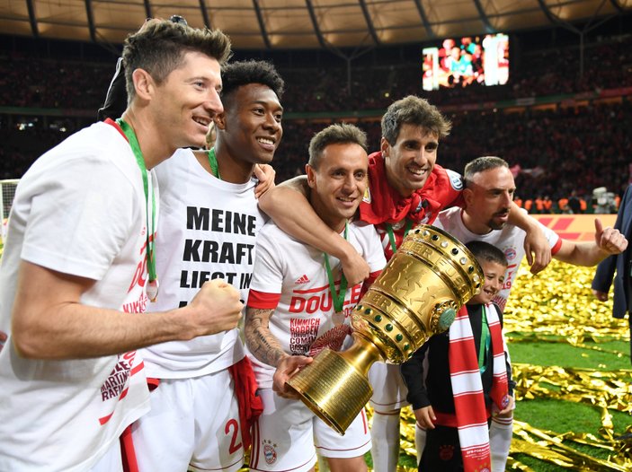 Bayern Münih Almanya Kupası'nı kazandı