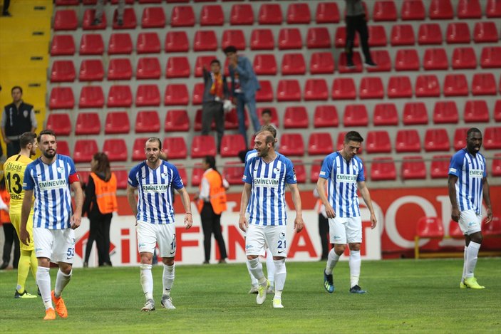 Süper Lig'de küme düşen takımlar belli oldu