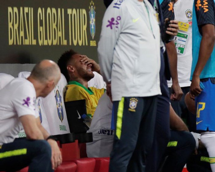 Neymar sakatlandı