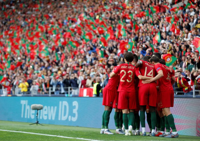 Ronaldolu Portekiz, Uluslar Ligi'nde finalde