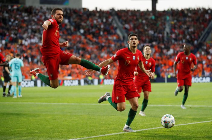 Hollanda'yı yenen Portekiz Uluslar Ligi'ni kazandı