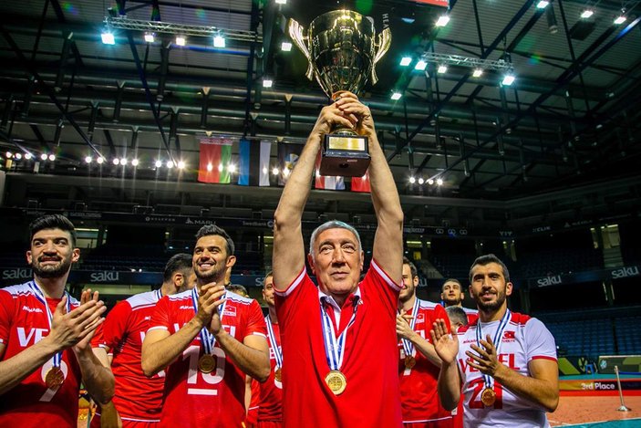 Voleybol'da Milliler Avrupa şampiyonu oldu