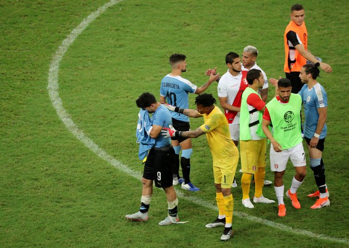 Copa America'da Peru, Uruguay'ı penaltılarda eledi