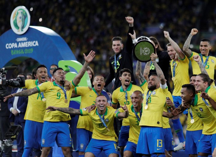 Brezilya Kupa Amerika'da şampiyon