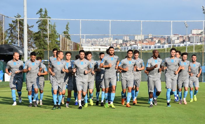 Trabzonspor'da yeni sezon hazırlıkları sürüyor