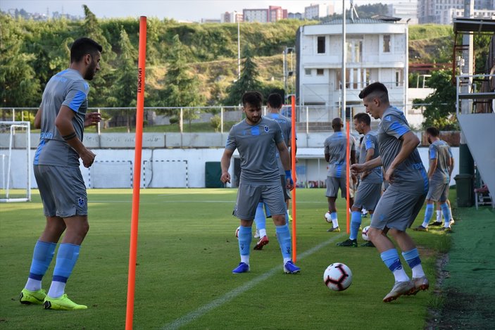 Trabzonspor'da yeni sezon hazırlıkları sürüyor