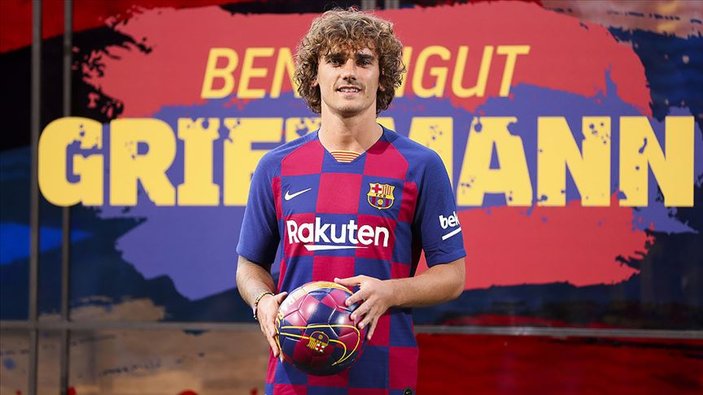 Barcelona, Griezmann'ı tanıttı