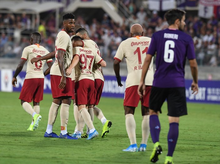 Galatasaray hazırlık maçında Fiorentina'dan 4 yedi