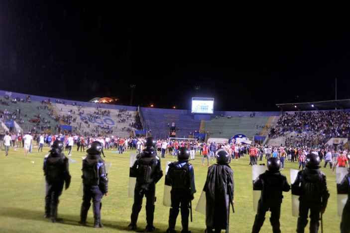 Honduras'ta futbol maçında olaylar: 3 ölü