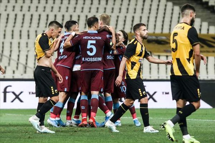 Trabzonspor AEK'yı 3 golle geçti