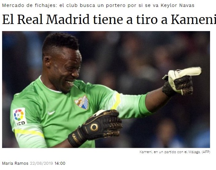 İspanyol basını: Real Madrid Kameni'yi istiyor