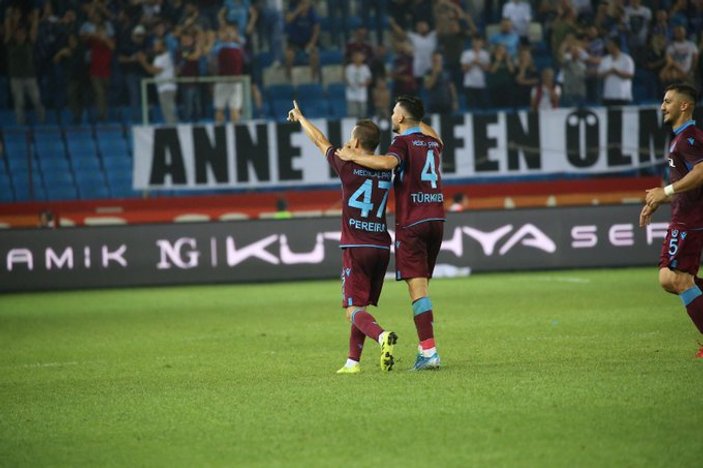 Trabzonspor, evinde Yeni Malatyaspor'u yendi