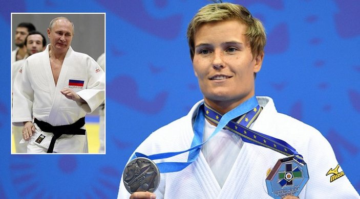 Putin'i yere seren kadın judocu dünya ikincisi oldu