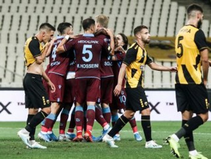 Trabzonspor-AEK maçı muhtemel 11'leri