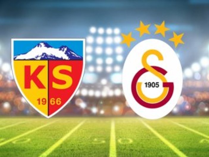 Kayserispor-Galatasaray maçının muhtemel 11'leri