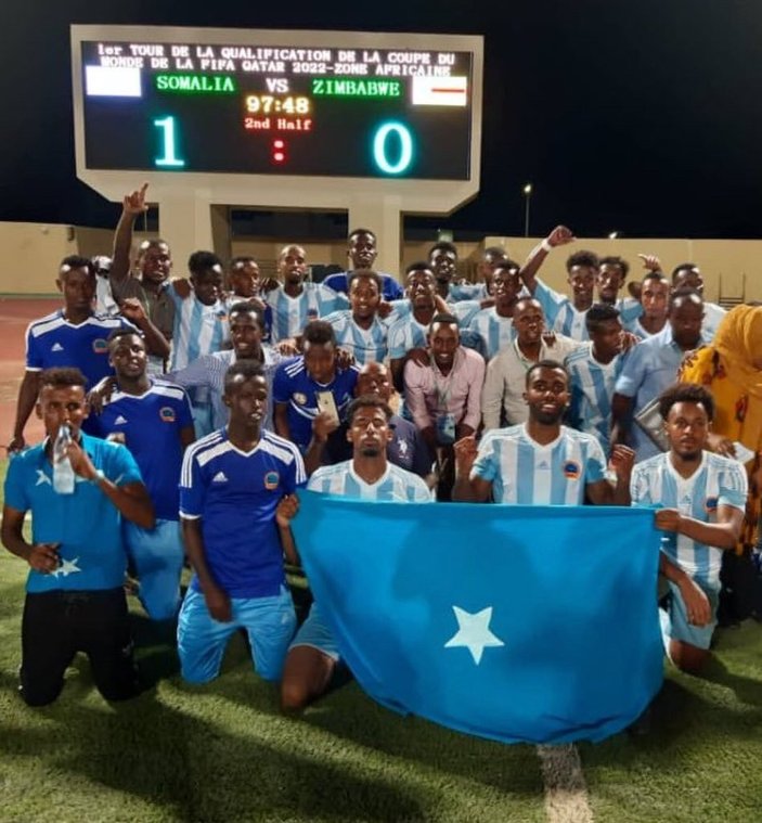 Somali 35 yıl sonra maç kazandı
