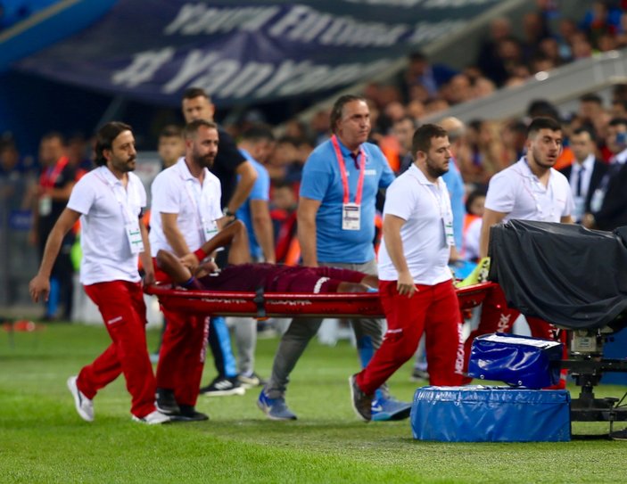 Trabzonspor'da sakatlıkların ardı arkası kesilmiyor